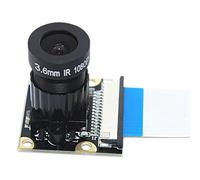 Aiwjeakh Modulo fotocamera 1080P 5 milioni pixel 1.8 apertura 75° grandangolare OV5647 Chip per 2/4/3B+