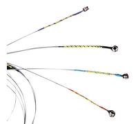 Aiwjeakh Un Set di Corde di Violino E-A-D-G Nucleo in Lega di Alluminio Corde in Acciaio Placcato Parti Di Strumenti Musicali a Corde