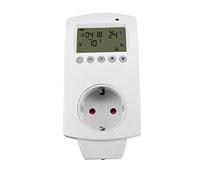 aixi-SHS - Termostato wireless Wi-Fi Plug Electric Riscaldamento Smart Socket Controllo della temperatura Schermo LED Display - TuyaSmart/Smart Life