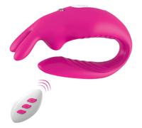 Aixiasia Hera - vibratore coppia wireless ricaricabile (rosa)