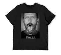 AIXINLI Blaze Man Poster Dr. House Gift Idea O-Neck 100% Cotton Short Sleeve Unisex T-Shirt S