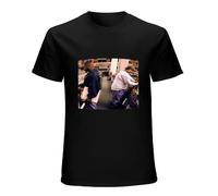 AIXINLI Dj Shadow T Shirt Entroducing Black M