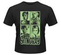 AIXINLI Gerry Anderson Stingray : Mug Shots O-Neck 100% Cotton Short Sleeve Unisex T-Shirt M