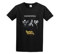 AIXINLI Jackie Brown V1 Quentin Tarantino Movie Poster 1997 Unisex 100% Cotton Short-Sleeve T-Shirts Black M