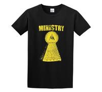 AIXINLI Ministry Pyramid O-Neck 100% Cotton Short Sleeve Unisex T-Shirt XXXL