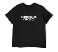 AIXINLI Sequential Circuits T-Shirt Cotton Retro Synth PRO-One Prophet 5 10 Black XXL