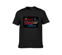 AIXINLI Titty Twister from Dusk Till Dawn Vampire Horror Movie Unisex 100% Cotton Short-Sleeve T-Shirts Black XL