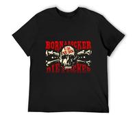 AIXINLI UK Subs Born A Rocker O-Neck 100% Cotton Short Sleeve Unisex T-Shirt S