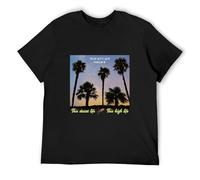 AIXINLI Women Counting Crows This Desert Life This High Life Goldfish Crew Neck Unisex Short Sleeve T-Shirt M