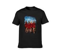 AIXINLI Yx Mystery TV Series Pretty Little Liars Poster Unisex 100% Cotton Short-Sleeve T-Shirts Black XXXL