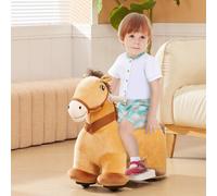 AIYAPLAY 6V Auto elettrica a forma di cavallo per bambini 2 km/h Veicolo per bambini con musica