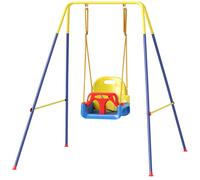 AIYAPLAY Altalena da Giardino per Bambini 3 in 1 Blu