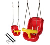 AIYAPLAY Altalena per Bambini da Giardino 9-36 Mesi Arancio