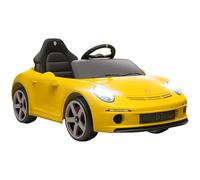 AIYAPLAY Auto elettrica bambini RUF GT 12V con telecomando 2.4GHz Giallo
