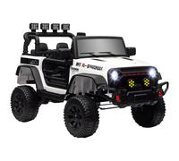 Aiyaplay Auto Elettrica per Bambini +3 Anni con Batteria 12V Telecomando Fari Led Corno Musica