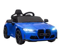 AIYAPLAY Macchina Elettrica per Bambini a Licenza BMW M4 in PP e Metallo, Blu