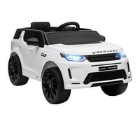 AIYAPLAY Auto Elettrica per Bambini Licenza Land Rover Discovery Bianco