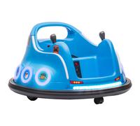 AIYAPLAY Autoscooter per bambini, rotazione a 360°, per 3-5 anni, con telecomando, musica, Blu