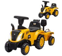 AIYAPLAY Camion Giocattolo per Bambini con Pala e Rimorchio 91x29x44 cm Giallo