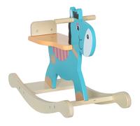 AIYAPLAY Cavallino a Dondolo a Forma di Asino per Bambini 2-5 Anni 59x27x43 cm