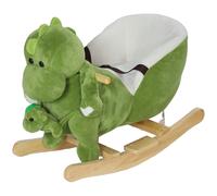 AIYAPLAY Cavallo a Dondolo a Dinosauro per Bambini 18-36 Mesi con Suoni