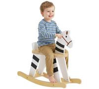 AIYAPLAY Cavallo a Dondolo per Bambini 1.5-3 Anni con Base Larga, Multicolore
