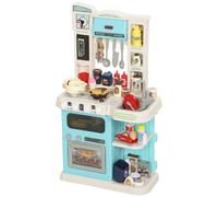 AIYAPLAY Cucina per Bambini 3-6 Anni con 92 Accessori 44.5x24x79 cm Verde