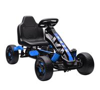 AIYAPLAY Go Kart a Pedali per Bambini 3-6 Anni con Portabicchieri, Blu