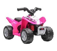 AIYAPLAY Mini Quad per Bambini 18-36 Mesi con Luci LED e Clacson in PP e Metallo