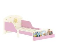 AIYAPLAY Letto per Bambini 3-8 Anni Basso con Spazio Contenitore e Sponde Latera