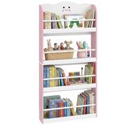 AIYAPLAY Libreria Montessoriana per Bambini 3-6 Anni 60x15x120.5cm Rosa