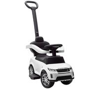 AIYAPLAY Macchina Cavalcabile per Bambini Licenza Land Rover Discovery Bianco