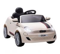 AIYAPLAY Macchina Elettrica per Bambini 12V Fiat 500 con Telecomando