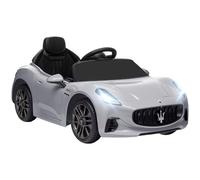 AIYAPLAY Macchina Elettrica per Bambini 3-5 Anni 12V Maserati Grigio