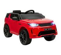 AIYAPLAY Macchina Elettrica per Bambini 3-6Anni Land Rover Discovery Rosso