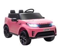 AIYAPLAY Macchina Elettrica per Bambini Land Rover Bianca con Telecomando