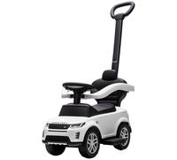 AIYAPLAY Macchinina Cavalcabile per Bambini Licenza Land Rover Discovery Bianco