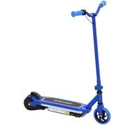 AIYAPLAY Monopattino elettrico per bambini 6-14 anni, velocità massima 10 km/h, luci LED colorate, freno elettronico, blu Aosom Italy