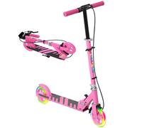 AIYAPLAY Monopattino per Bambini 3-8 Anni con Impugnatura Regolabile, Rosa