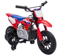 AIYAPLAY Moto Elettrica Honda per Bambini con Rotelle, 12V, 3-8 Anni