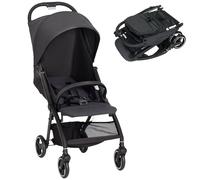 AIYAPLAY Passeggino Pieghevole 0-3 Anni Schienale Regolabile e Capottina Grigio