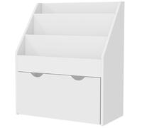 AIYAPLAY Scaffale Portagiochi a 3 Ripiani con Cassetto Inferiore in MDF