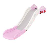 AIYAPLAY Scivolo per Bambini in HDPE con Zona di Ammortizzazione Integrata, 175x43x73 cm, per Divani, Letti e Superfici Alte 40-60 cm, Età 18-48 Mesi, Carico Massimo 30kg, Rosa