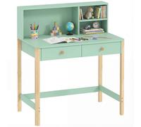 AIYAPLAY Scrivania per Bambini per Studio e Disegno 5-12 Anni Verde