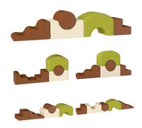 AIYAPLAY Set di 5 Costruzioni Morbide per Bambini da 3-6 Anni Multicolore