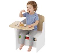 AIYAPLAY Set Tavolo e Sedia per Bambini 3-5 Anni con Contenitore