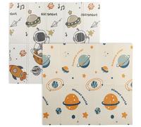 AIYAPLAY Tappetino Gioco Neonato da 3.45㎡ a Tema Bosco in XPE Multicolore