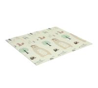 AIYAPLAY Tappeto per Bambini 0-6 Anni a Tema Bosco con Superficie Impermeabile in XPE Multicolore, 196x176x1.5 cm Aosom Italy