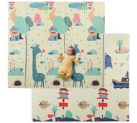AIYAPLAY Tappeto per Bambini 0-6 Anni da 3.45㎡ a Tema in XPE Multicolore