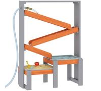AIYAPLAY Tavolo da gioco ad acqua, in legno, per bambini da 3 a 8 anni, colore: grigio